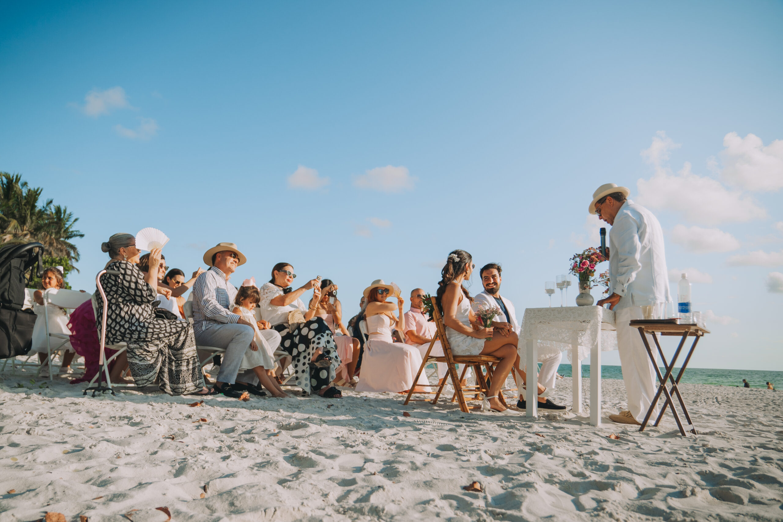 Onesto daytime wedding at Miami beach